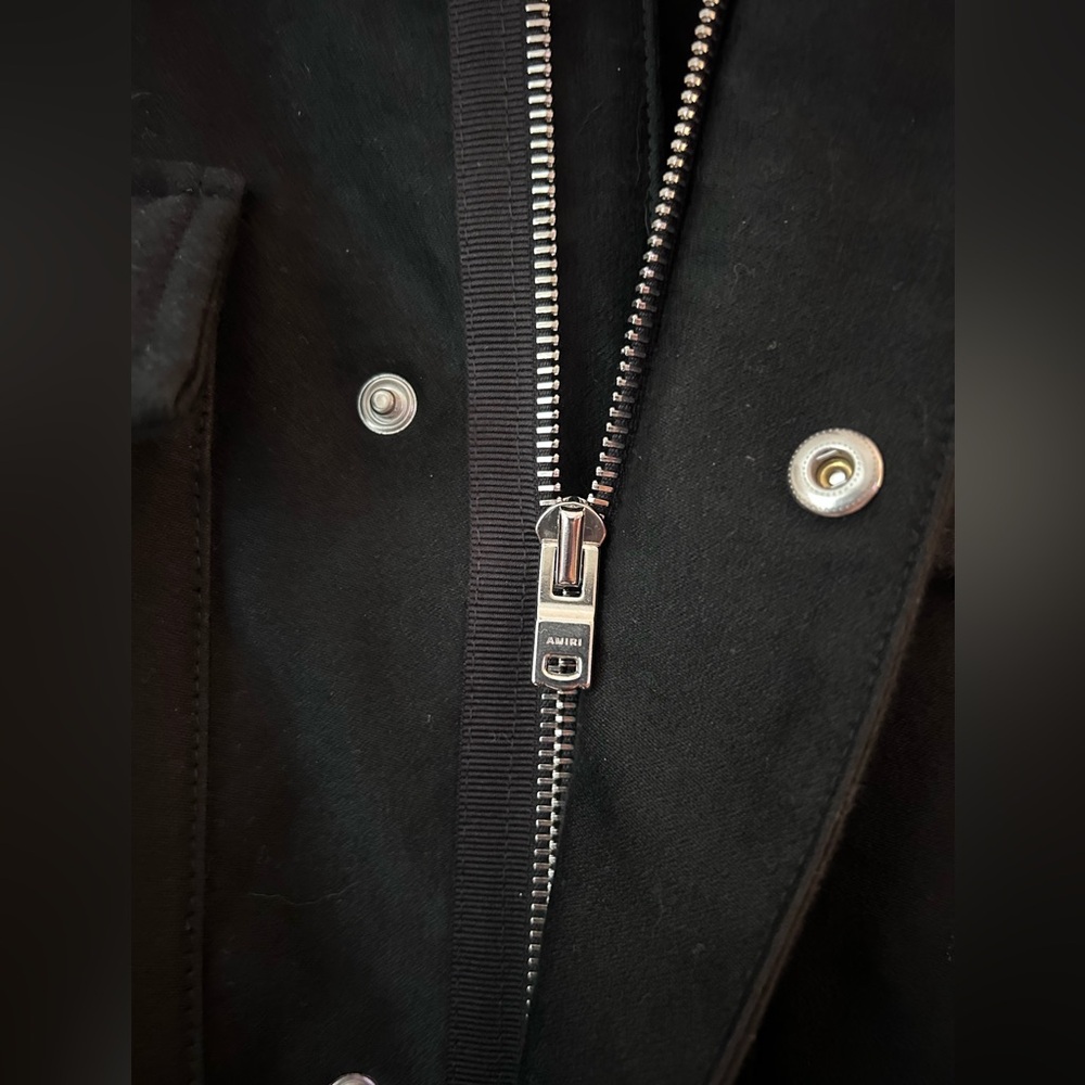 AMIRI Black Utility Drawstring Jacket - Picture 7 of 16